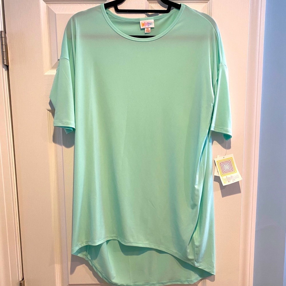Lularoe light green/mint Irma size XS